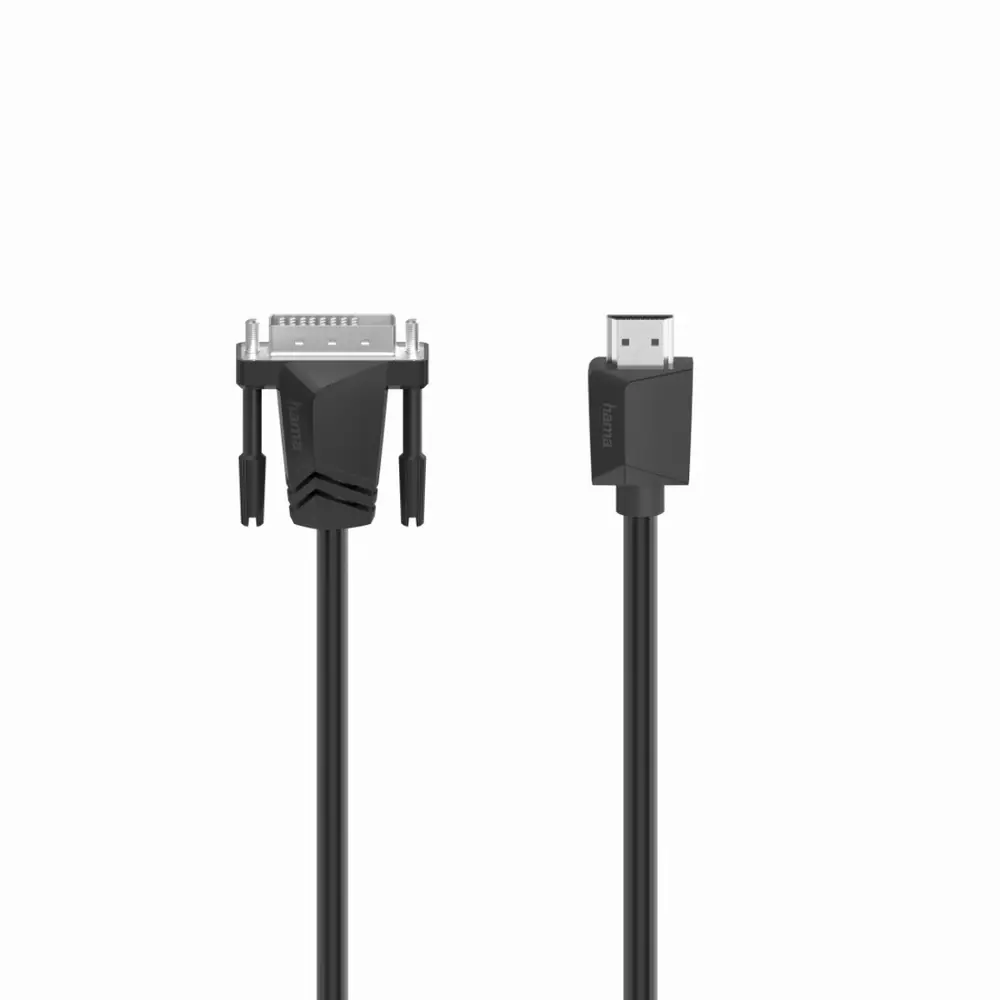 Câble DVI-I Dual Link mâle - HDMI mâle, Ultra-HD, 4K, 3m, noir