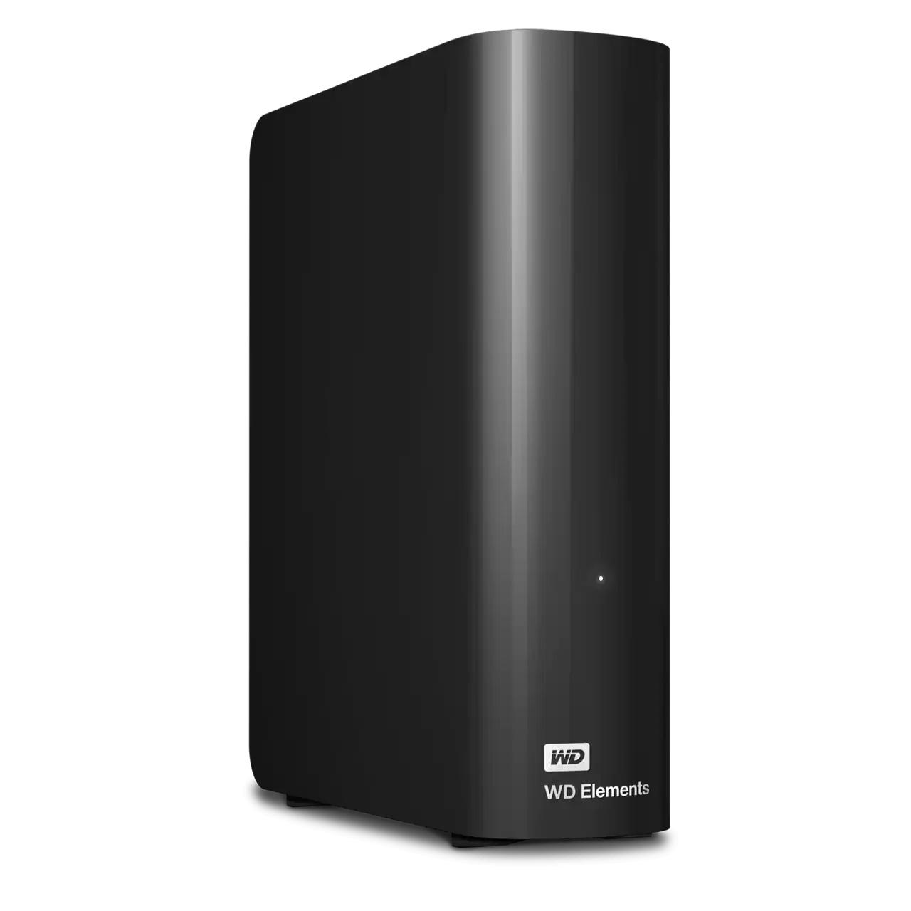 Външен диск HDD WesternDigital Elements Portable, 10TB, 3.5", USB 3.0, Черен
