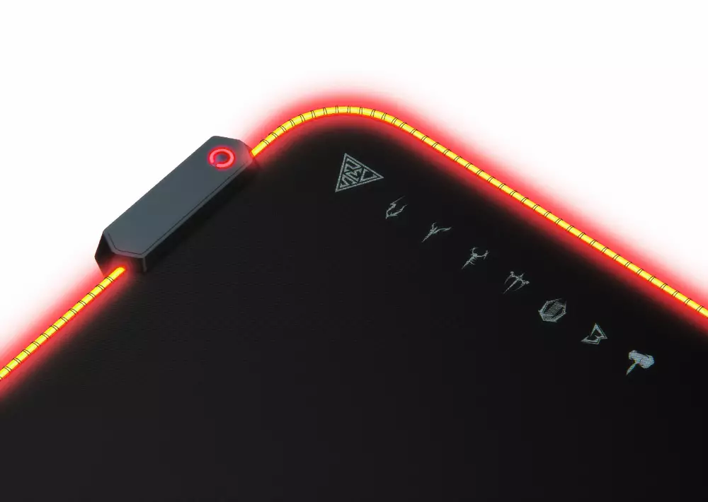 Gamdias светеща подложка за мишка Mouse pad - NYX P3 Multi Color - RGB, USB