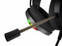 Gamdias геймърски слушалки Gaming Heaphones - HEBE E3 RGB - 50mm