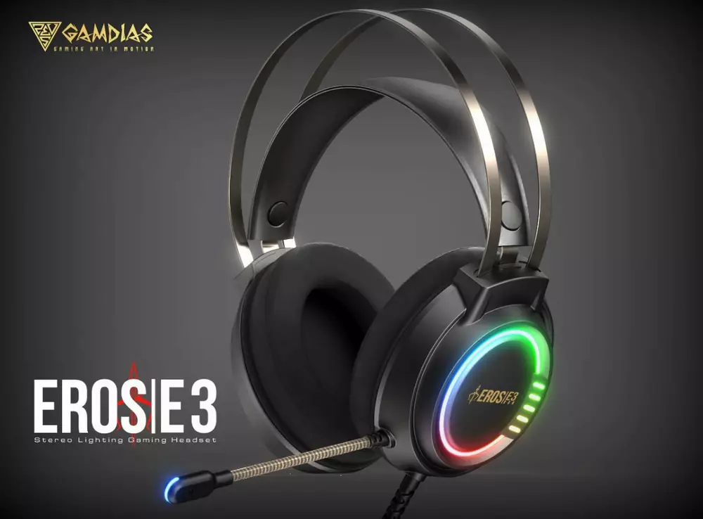 Геймърски слушалки Gamdias EROS E3 RGB