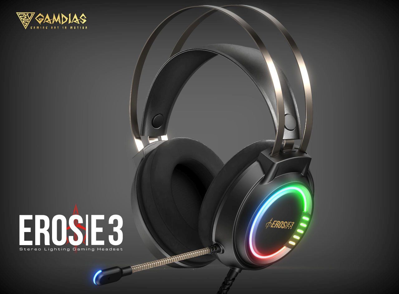 Геймърски слушалки Gamdias EROS E3 RGB