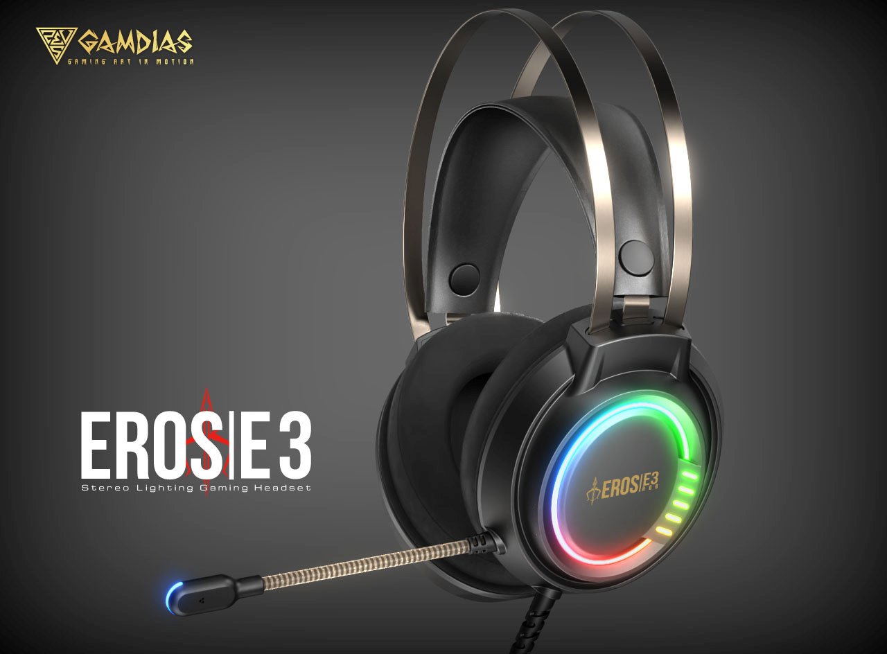Геймърски слушалки Gamdias EROS E3 RGB
