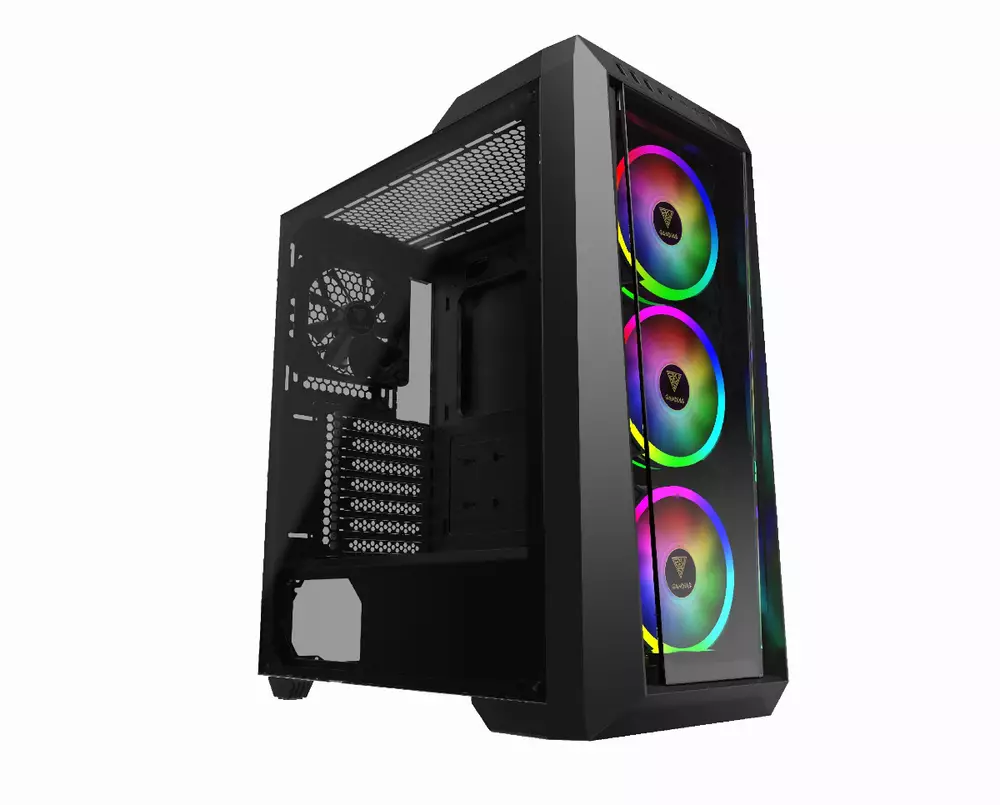 Кутия Gamdias TALOS M1 LITE - aRGB, Tempered Glass