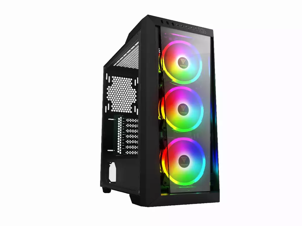 Кутия Gamdias TALOS M1 LITE - aRGB, Tempered Glass