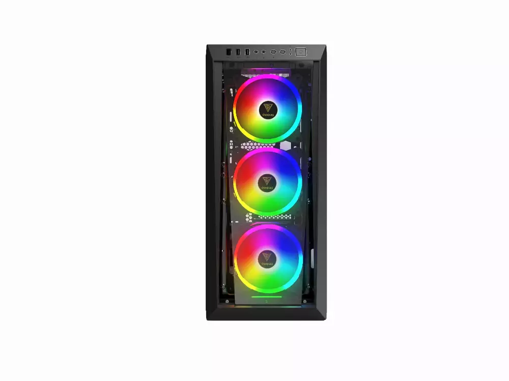 Кутия Gamdias TALOS M1 LITE - aRGB, Tempered Glass
