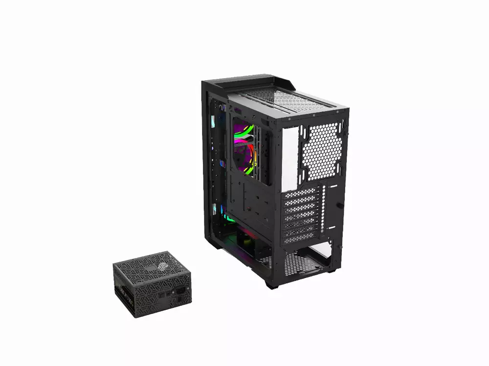 Кутия Gamdias TALOS M1 LITE - aRGB, Tempered Glass