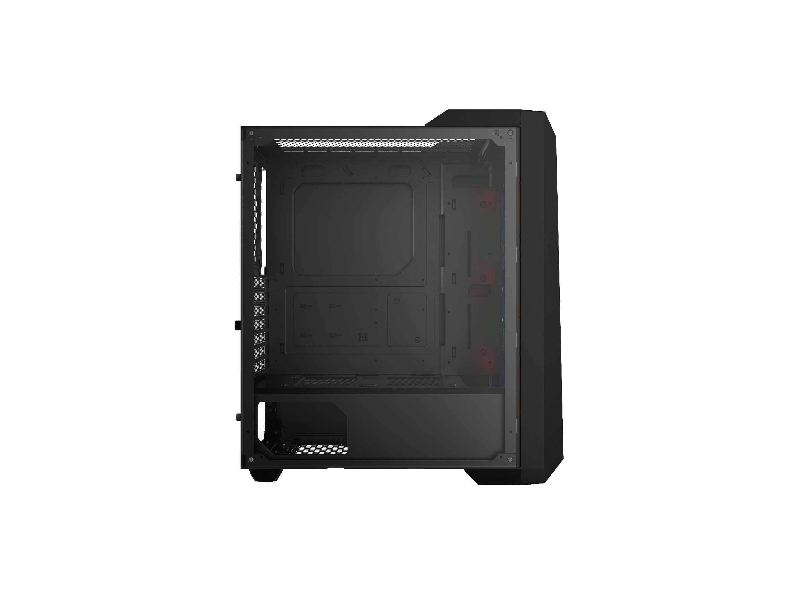 Кутия Gamdias TALOS M1 LITE - aRGB, Tempered Glass