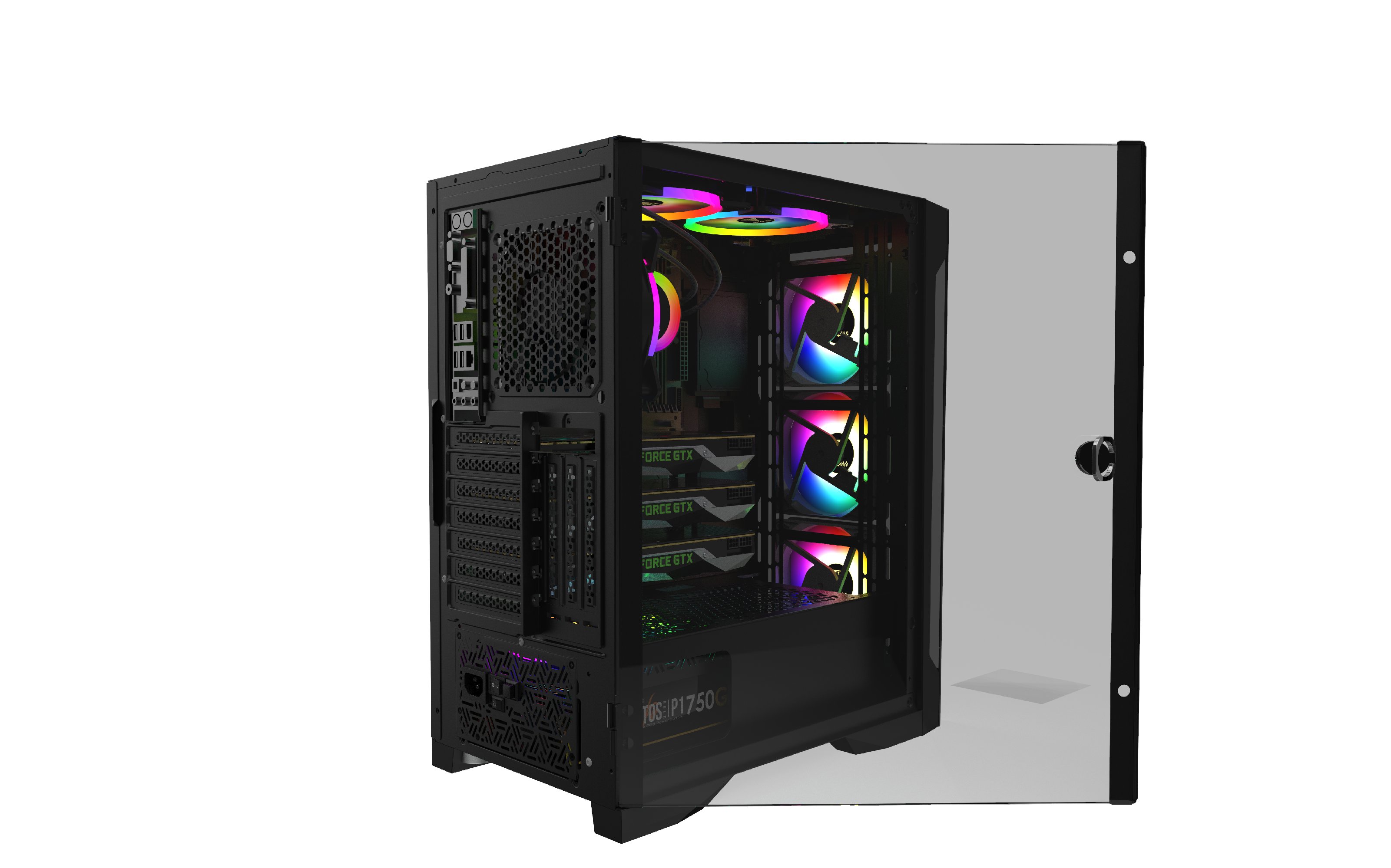 Корпус Gamdias TALOS E2 Elite aRGB Tempered Glass - GAMDIAS-TALOS-E2-ELITE