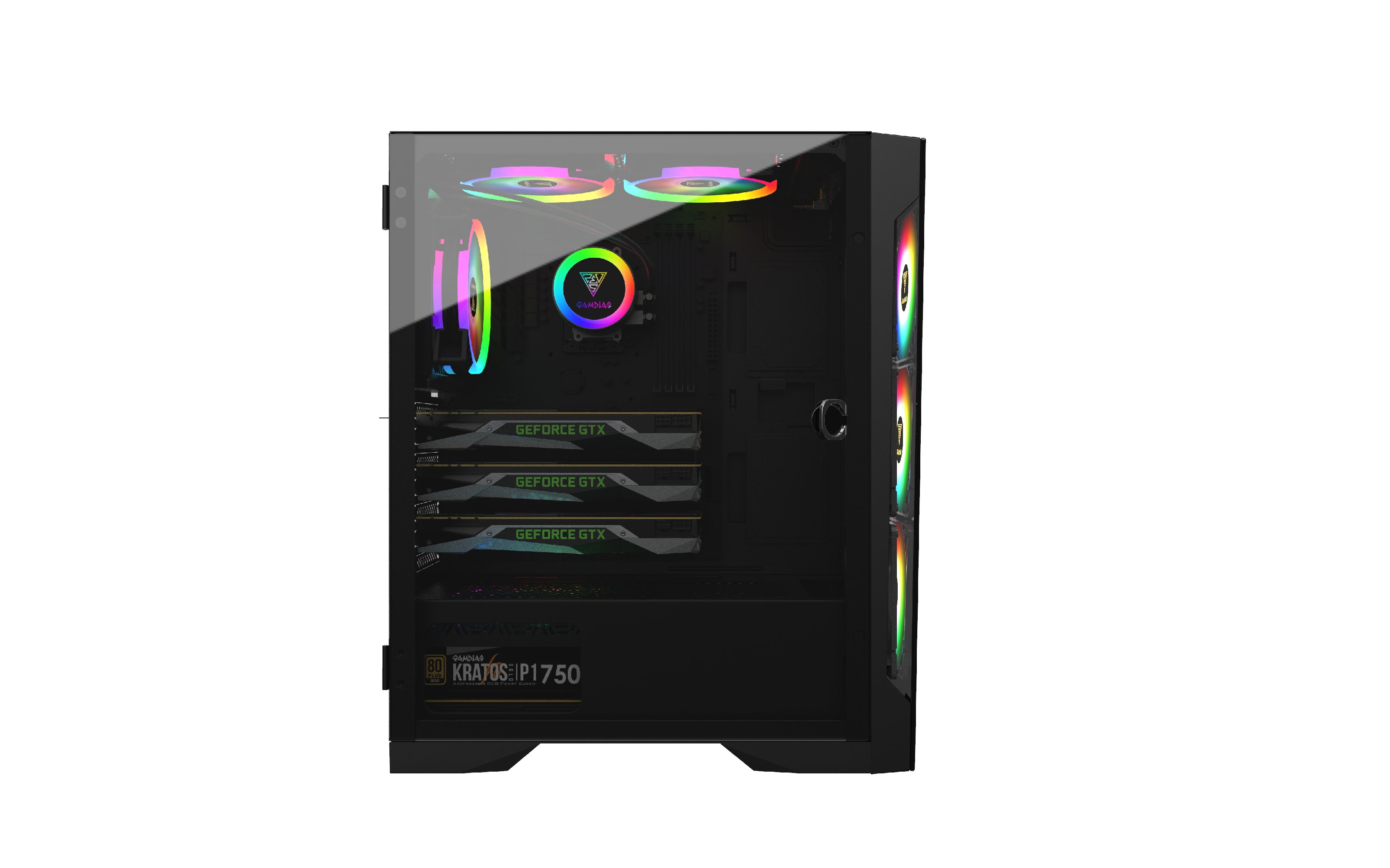 Корпус Gamdias TALOS E2 Elite aRGB Tempered Glass - GAMDIAS-TALOS-E2-ELITE