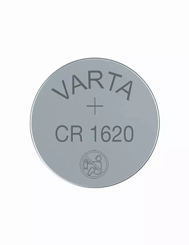 Бутонна батерия литиева CR 1620 1pc  bulk 3V  VARTA