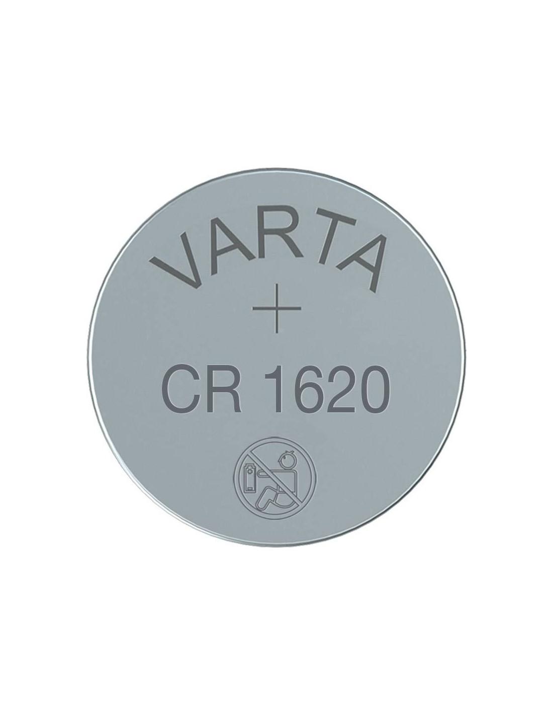 Бутонна батерия литиева CR 1620 1pc  bulk 3V  VARTA