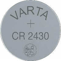 Бутонна батерия литиева CR 2430 1pc  bulk 3V  VARTA