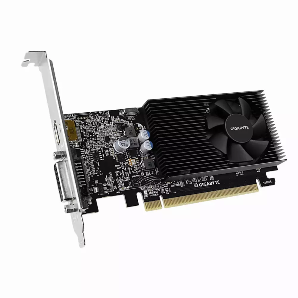 Видео карта GIGABYTE GeForce GT 1030 2GB DDR4 Low Profile