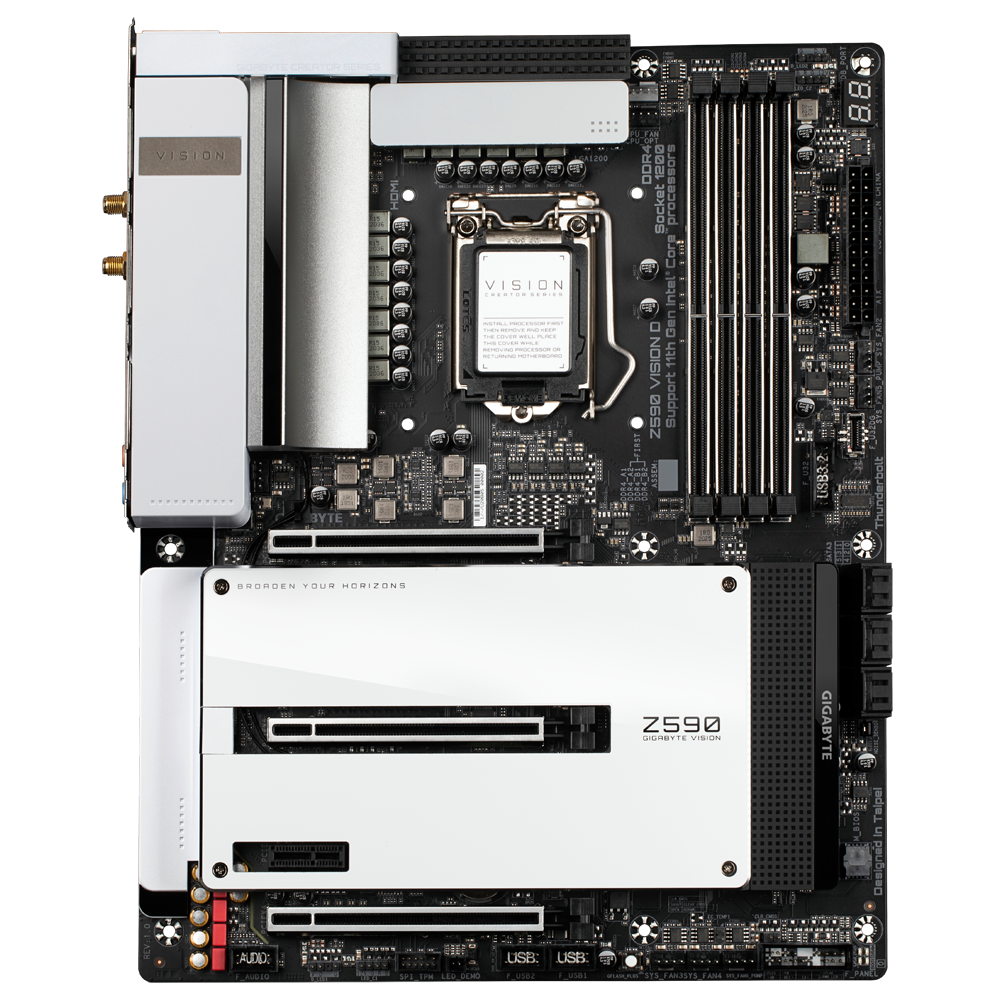 Дънна платка GIGABYTE Z590 VISION D
