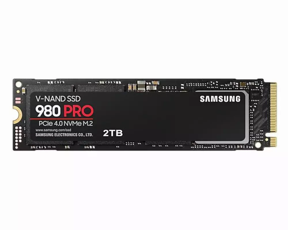 Диск SSD SAMSUNG 980 PRO 2TB M.2 Type 2280 PCIe Gen4 MZ-V8P2T0BW