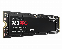 Диск SSD SAMSUNG 980 PRO 2TB M.2 Type 2280 PCIe Gen4 MZ-V8P2T0BW