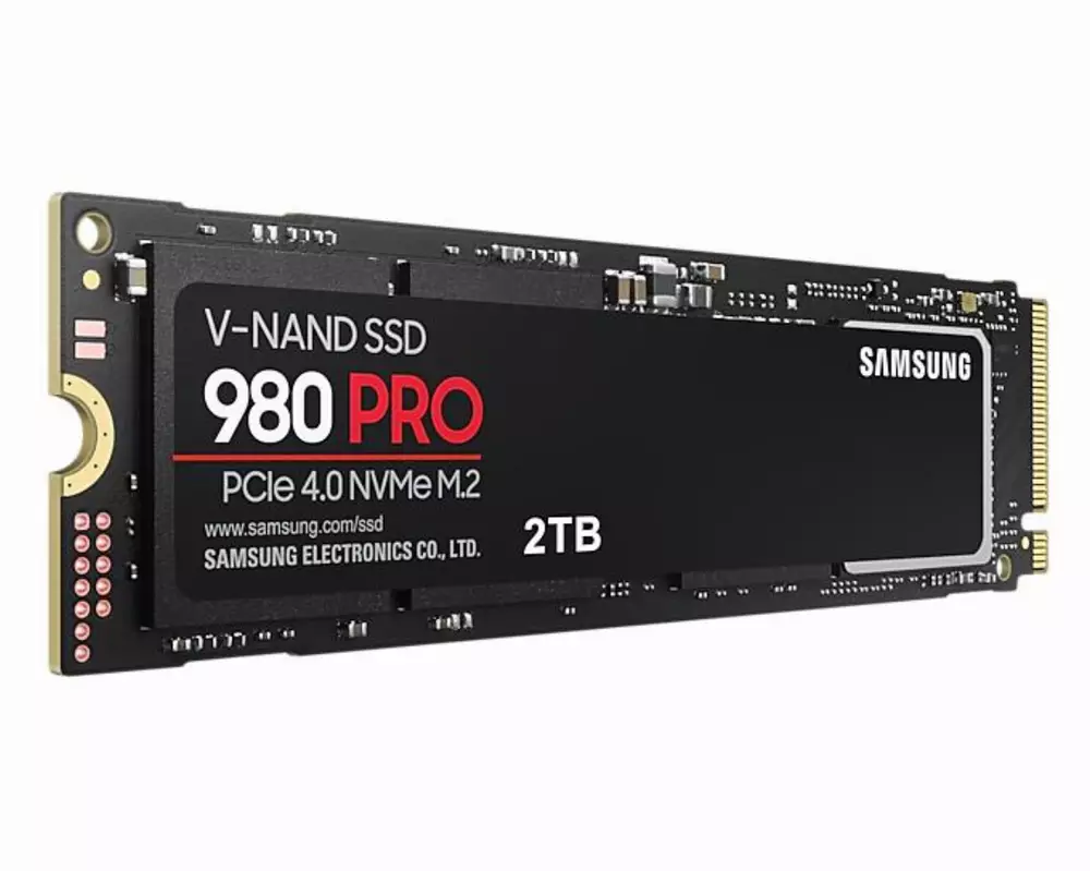 Диск SSD SAMSUNG 980 PRO 2TB M.2 Type 2280 PCIe Gen4 MZ-V8P2T0BW