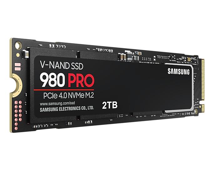 Диск SSD SAMSUNG 980 PRO 2TB M.2 Type 2280 PCIe Gen4 MZ-V8P2T0BW