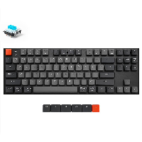 Геймърска Механична клавиатура Keychron K1 TKL Gateron Low Profile Blue Switch White LED Gateron Low Profile Blue Switch ABS