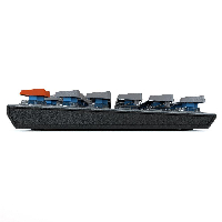Геймърска Механична клавиатура Keychron K1 TKL Gateron Low Profile Blue Switch White LED Gateron Low Profile Blue Switch ABS