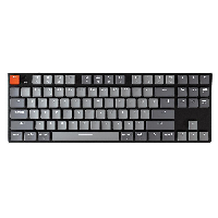Геймърска Механична клавиатура Keychron K1 TKL Gateron Low Profile Brown Switch White LED Gateron Low Profile Brown Switch ABS