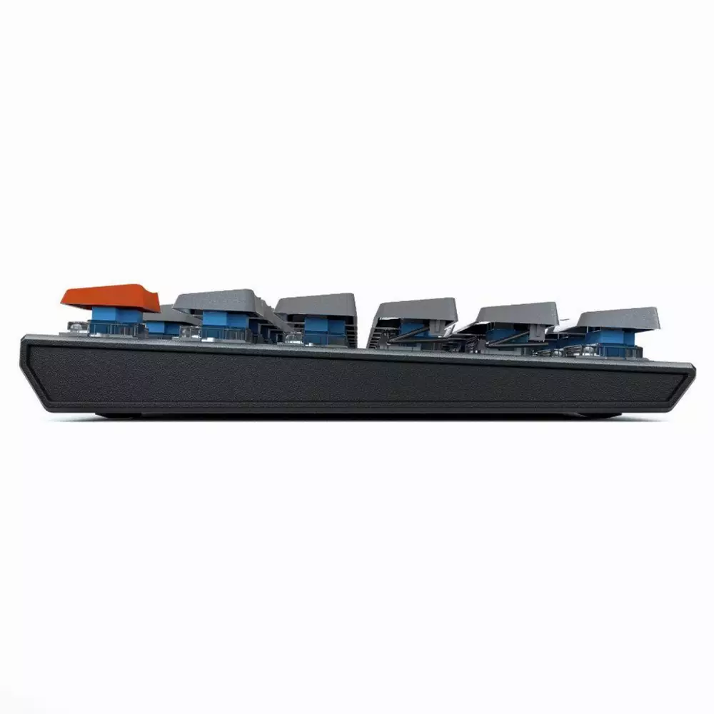Геймърска Механична клавиатура Keychron K1 TKL Gateron Low Profile Brown Switch White LED Gateron Low Profile Brown Switch ABS