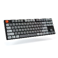 Геймърска Механична клавиатура Keychron K1 TKL Gateron Low Profile Red RGB Switch RGB LED Gateron Low Profile Red RGB Switch ABS