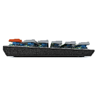 Геймърска Механична клавиатура Keychron K1 TKL Gateron Low Profile Red RGB Switch RGB LED Gateron Low Profile Red RGB Switch ABS