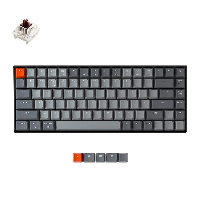 Геймърска Механична клавиатура Keychron K2 Compact Gateron Brown Switch White LED Gateron Brown Switch ABS