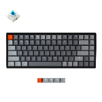 Геймърска Механична клавиатура Keychron K2 Aluminum Compact Gateron Blue Switch RGB LED Gateron Blue Switch ABS