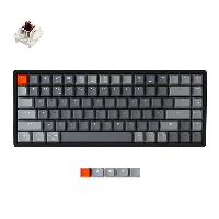 Геймърска Механична клавиатура Keychron K2 Aluminum Compact Gateron Brown Switch RGB LED Gateron Brown Switch ABS