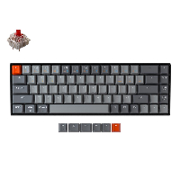 Геймърска Механична клавиатура Keychron K6 Hot-Swappable 65% Gateron Red Switch White LED Gateron Red Switch ABS