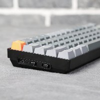 Геймърска Механична клавиатура Keychron K6 Hot-Swappable 65% Gateron Brown Switch White LED Gateron Brown Switch ABS
