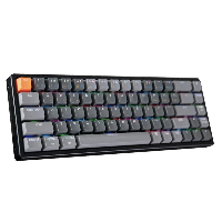 Геймърска Механична клавиатура Keychron K6 Hot-Swappable Aluminum 65% Gateron Red Switch RGB LED Gateron Red Switch ABS