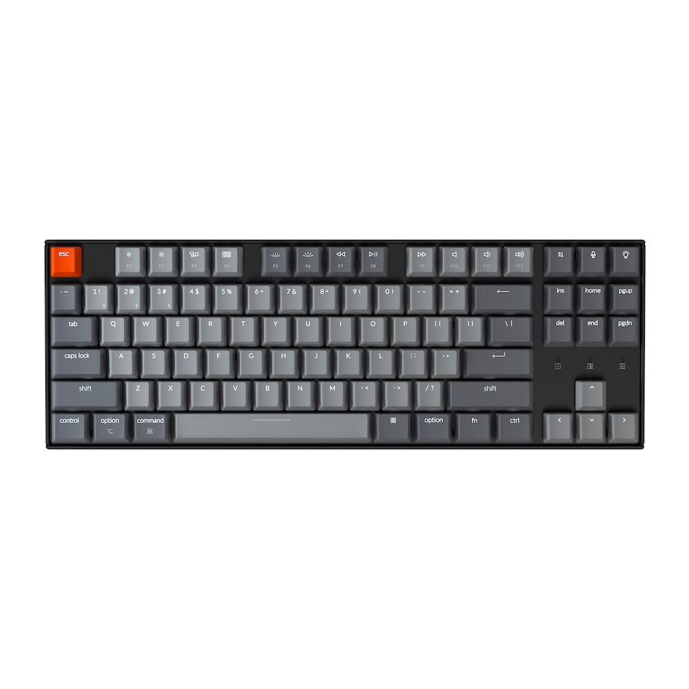 Геймърска Механична клавиатура Keychron K8 TKL Gateron Red Switch White LED Gateron Red Switch ABS