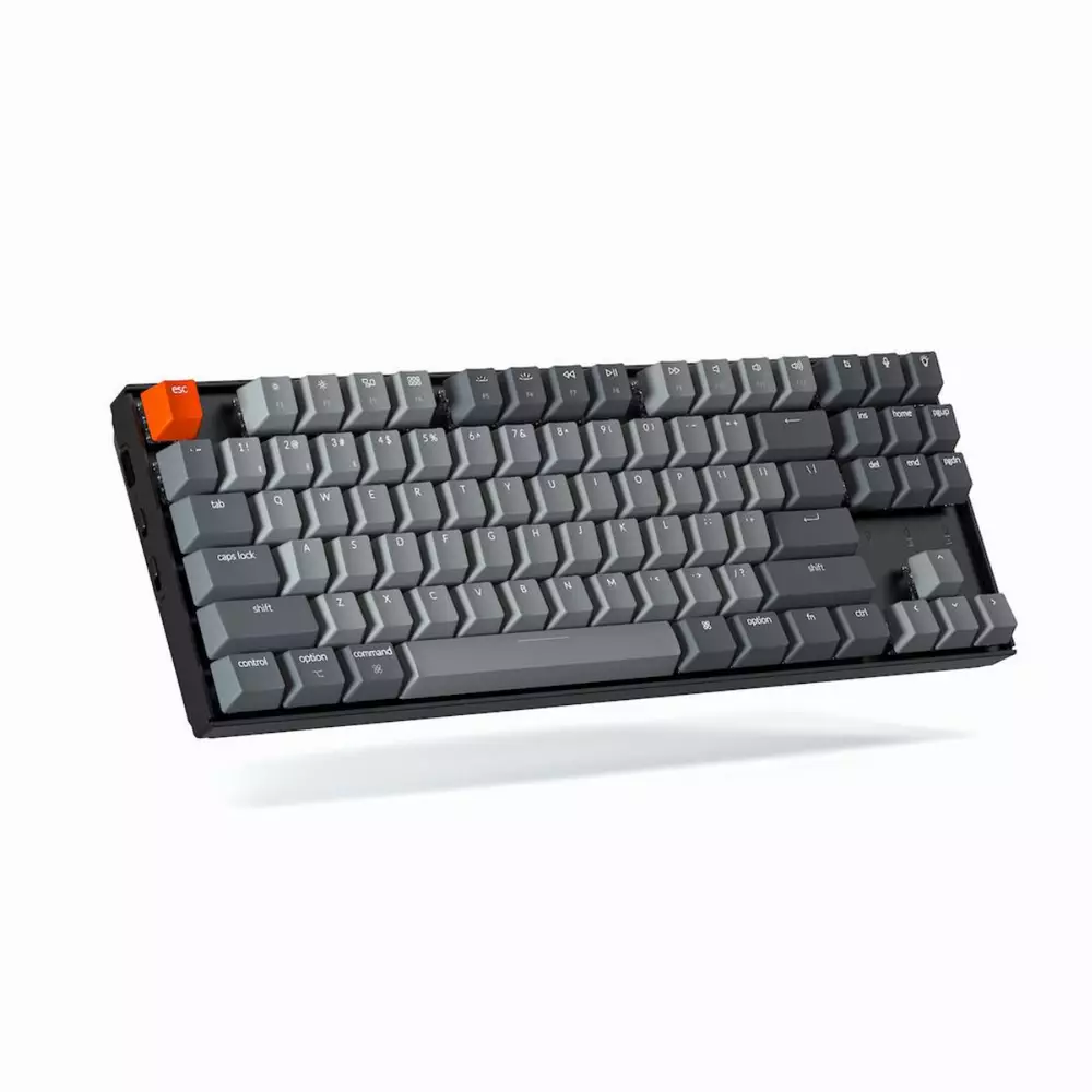 Геймърска Механична клавиатура Keychron K8 TKL Gateron Red Switch White LED Gateron Red Switch ABS