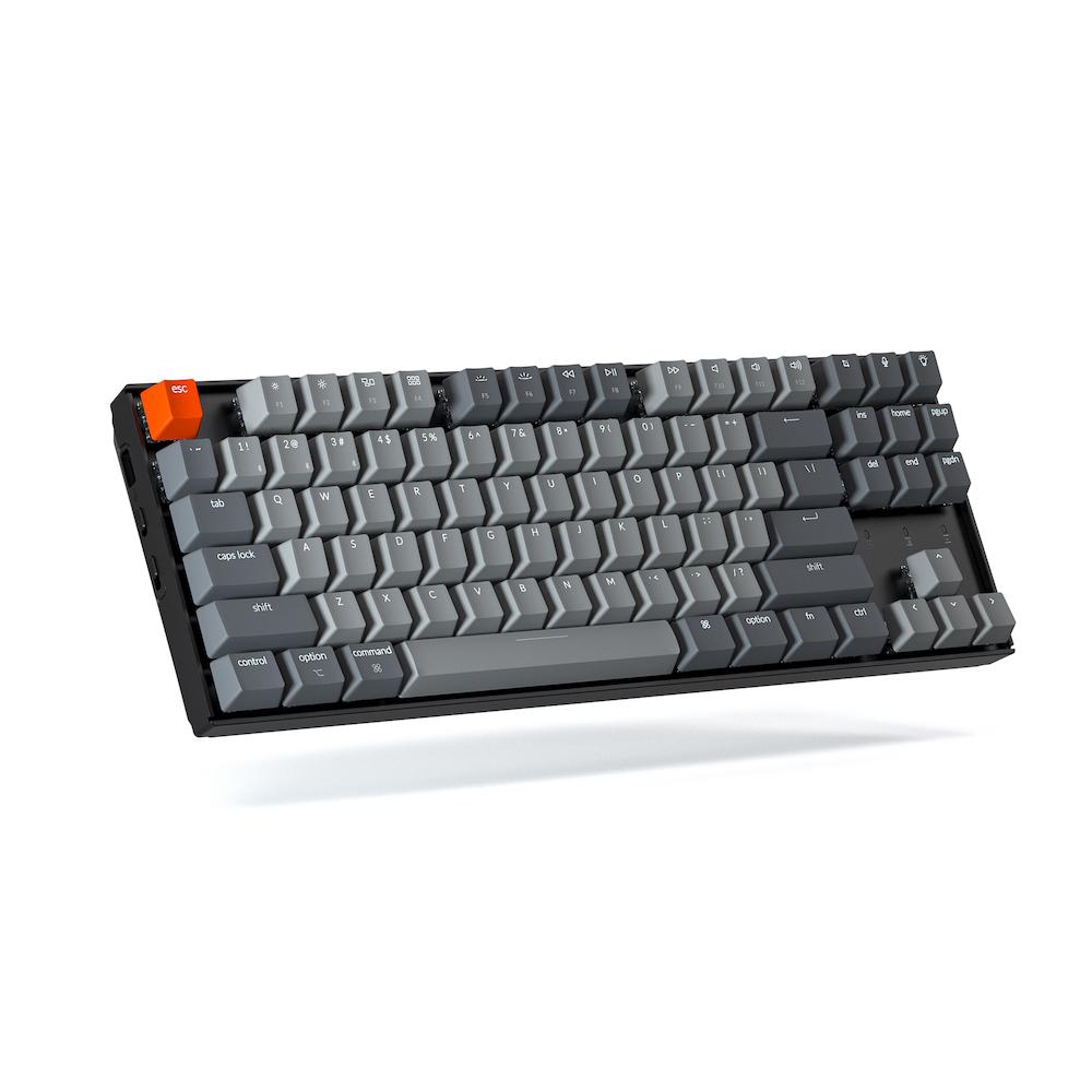 Геймърска Механична клавиатура Keychron K8 TKL Gateron Red Switch White LED Gateron Red Switch ABS