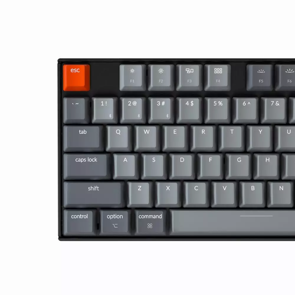 Геймърска Механична клавиатура Keychron K8 TKL Gateron Brown Switch White LED Gateron Brown Switch ABS