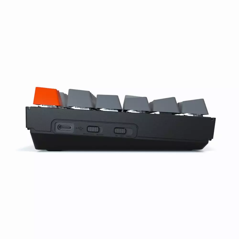 Геймърска Механична клавиатура Keychron K8 Hot-Swappable TKL Gateron Blue Switch White LED Gateron Blue Switch ABS