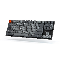 Геймърска Механична клавиатура Keychron K8 Hot-Swappable TKL Gateron Blue Switch White LED Gateron Blue Switch ABS