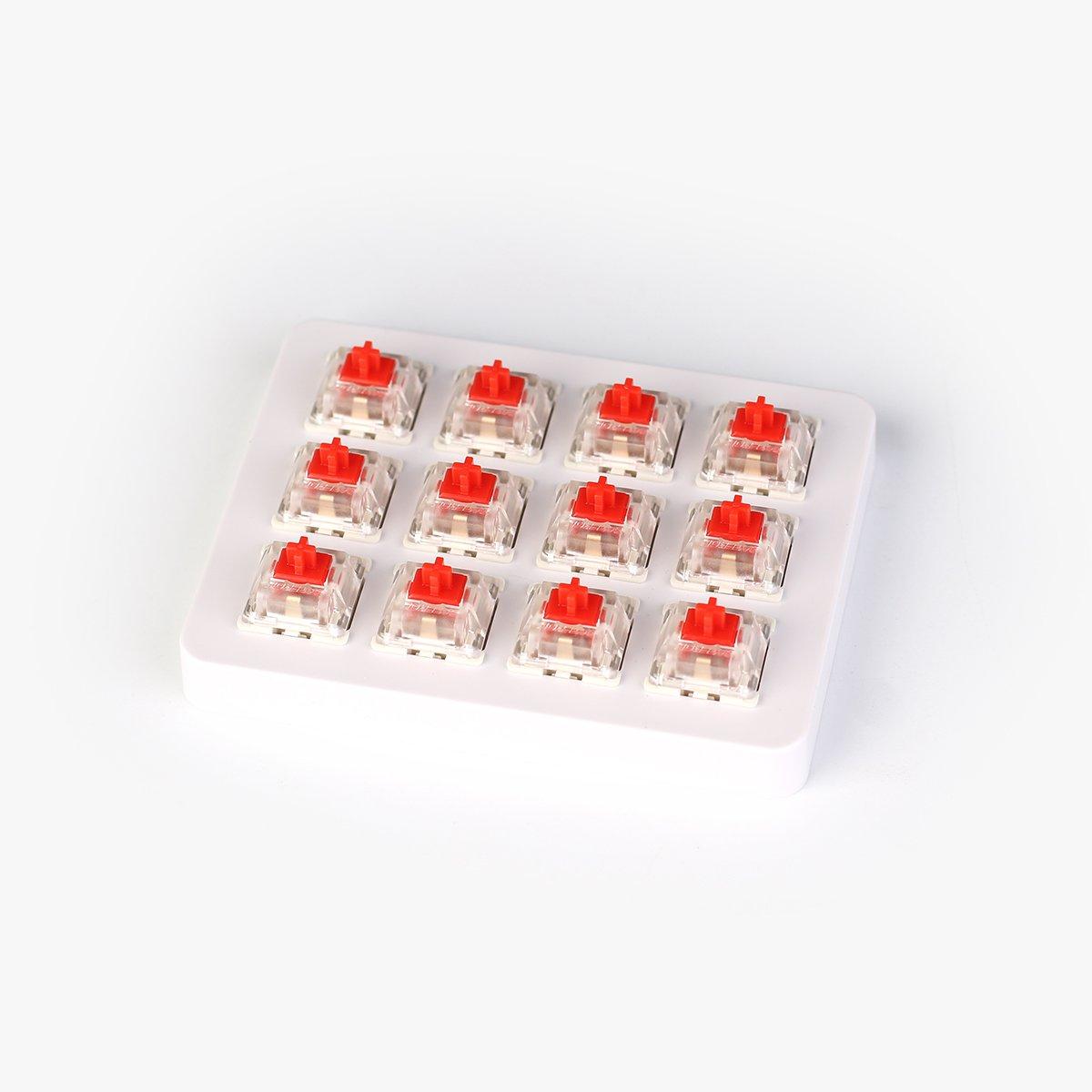 Суичове за механична клавиатура Keychron Gateron Red Switch Set 12 броя