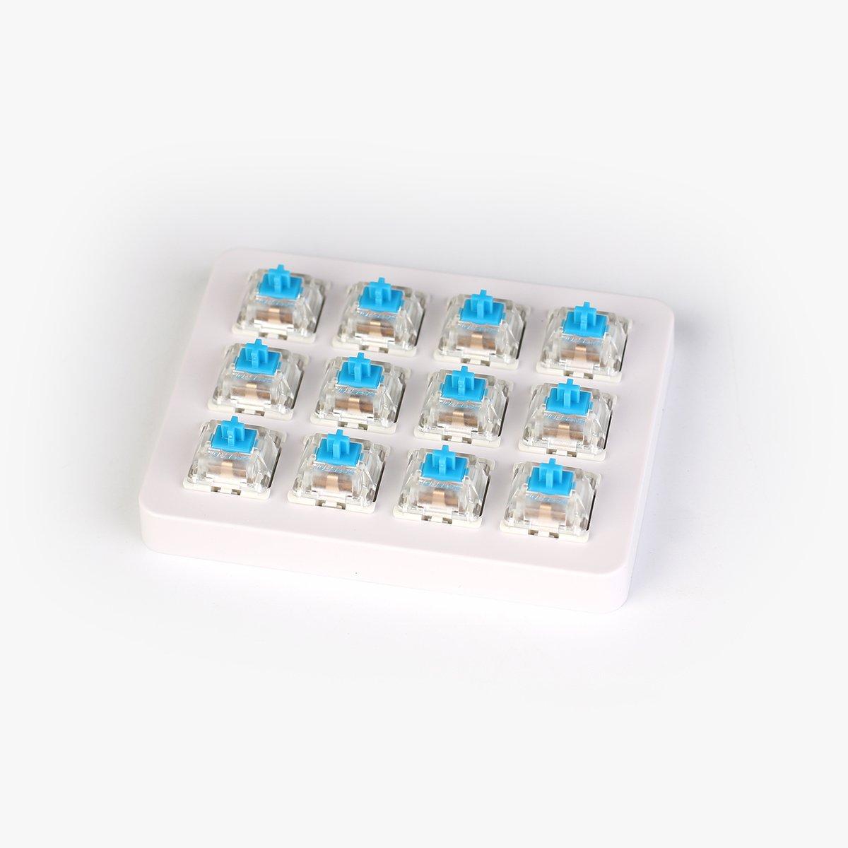 Суичове за механична клавиатура Keychron Gateron Blue Switch Set 12 броя