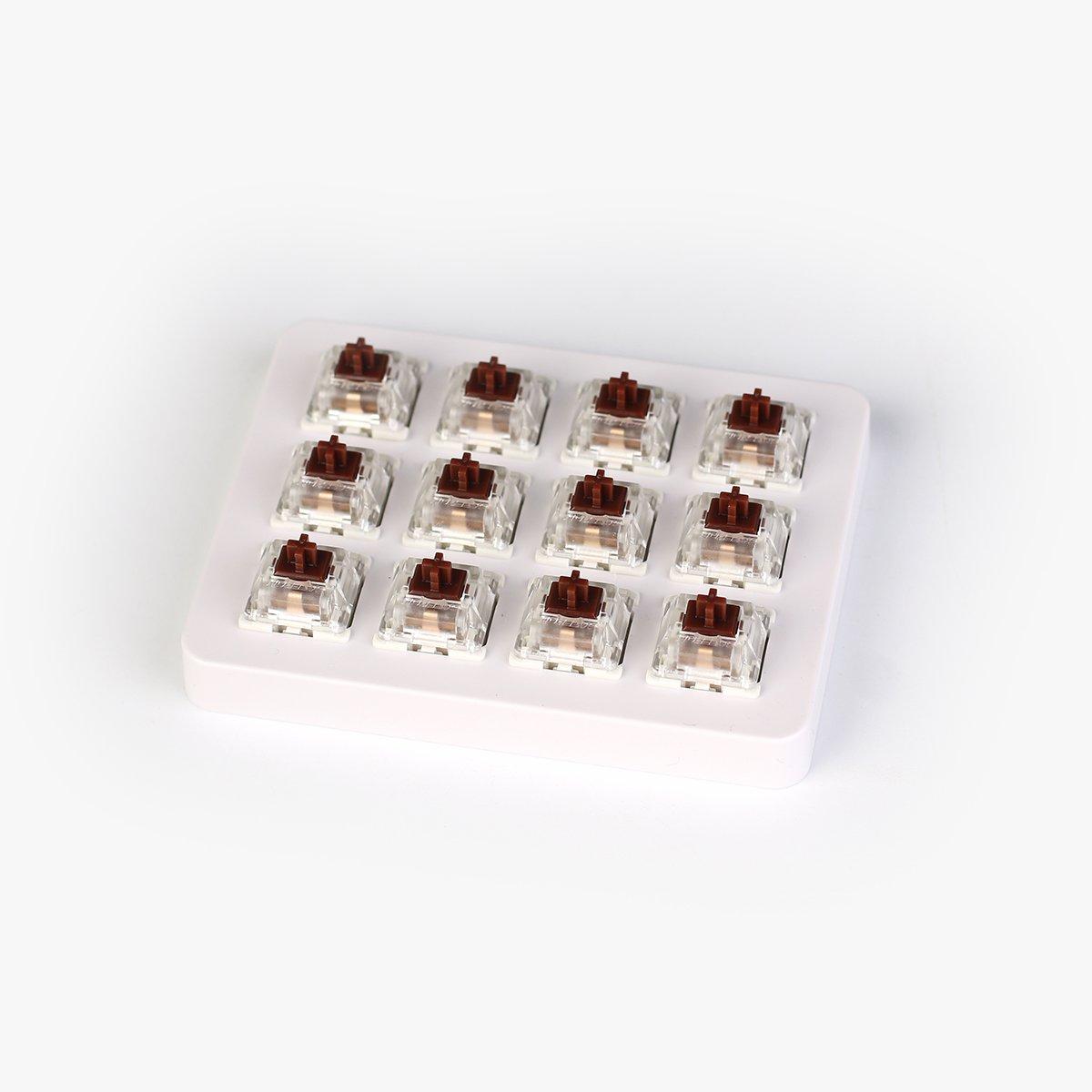 Суичове за механична клавиатура Keychron Gateron Brown Switch Set 12 броя
