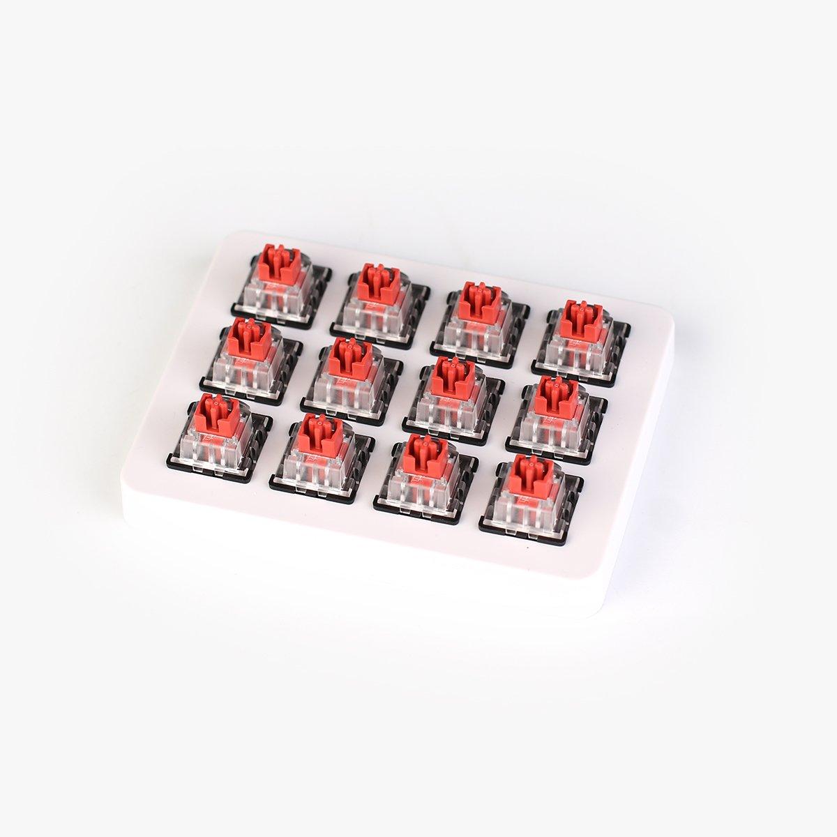 Суичове за механична клавиатура Keychron LK Optical Red Switch Set 12 броя