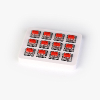 Суичове за механична клавиатура Keychron Gateron Low Profile Red Switch Set 12 броя