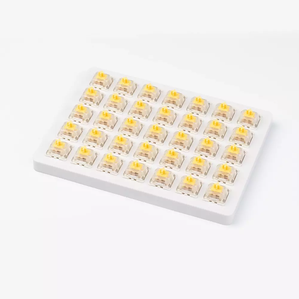Суичове за механична клавиатура Keychron Gateron Yellow Switch Set 35 броя