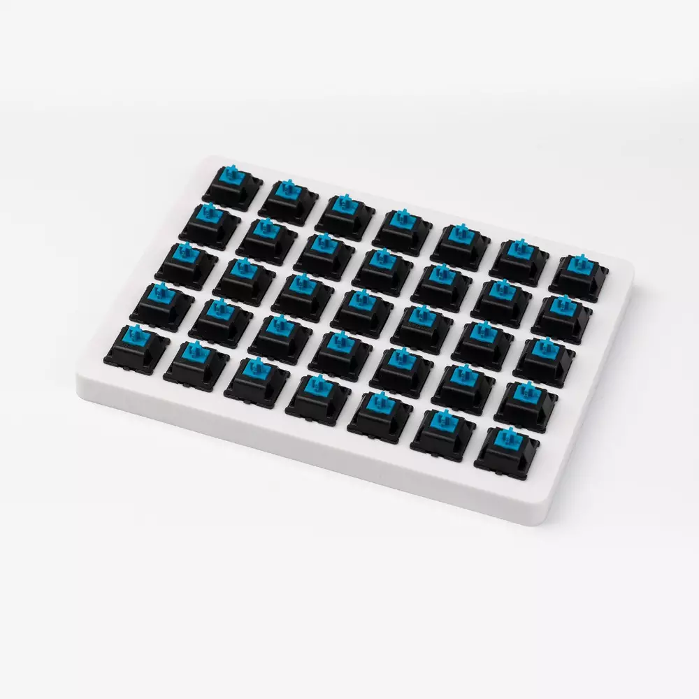 Суичове за механична клавиатура Keychron Cherry MX Blue Switch Set 35 броя