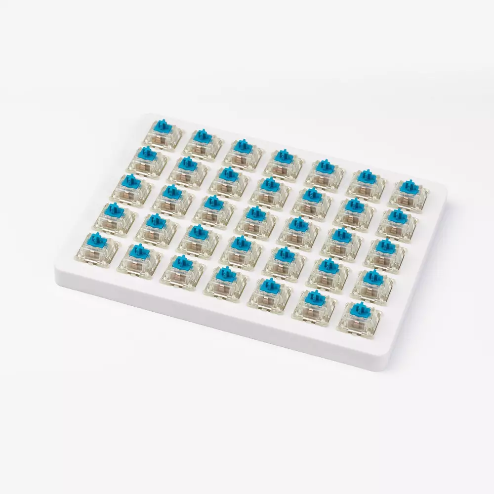Суичове за механична клавиатура Keychron Cherry MX Blue RGB Switch Set 35 броя
