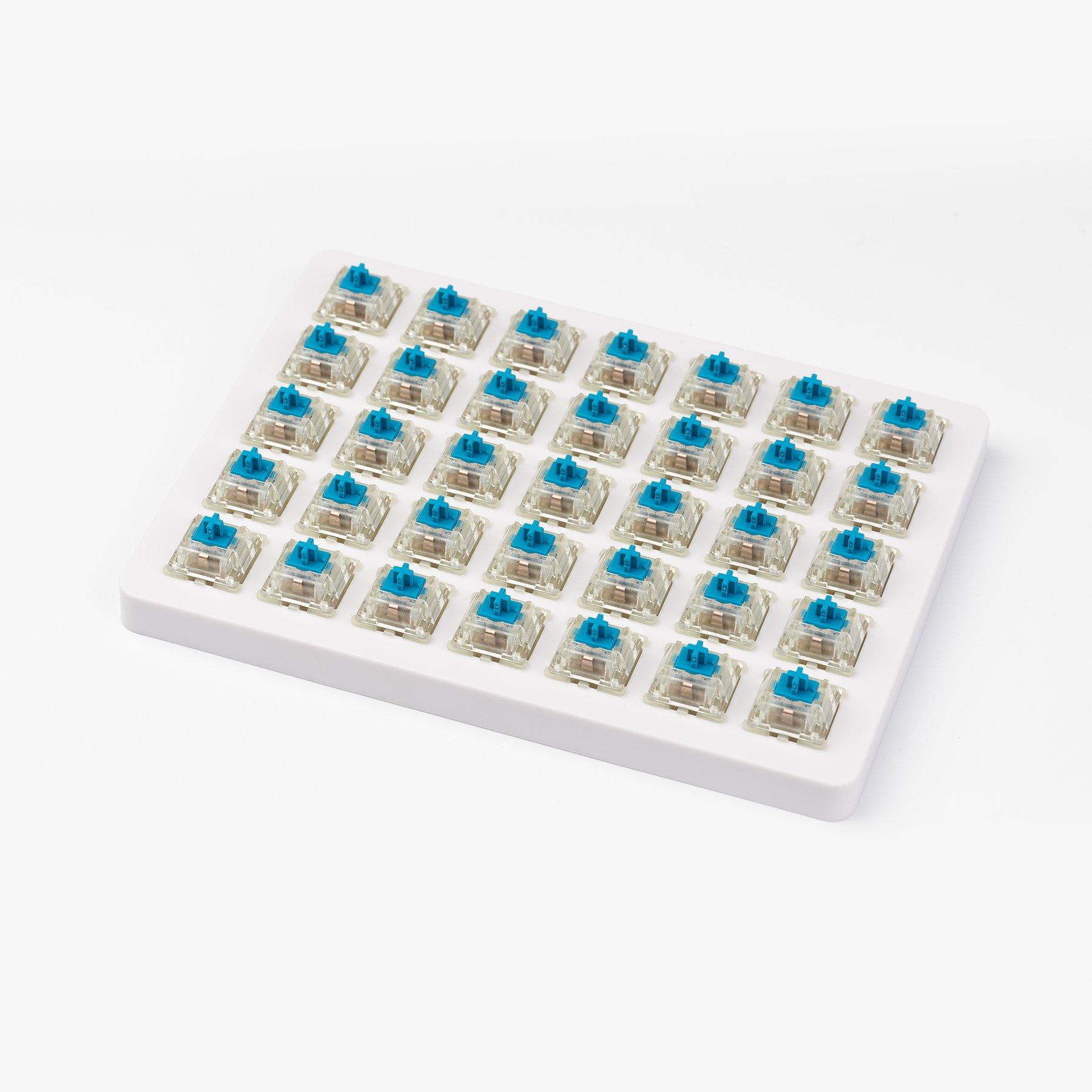 Суичове за механична клавиатура Keychron Cherry MX Blue RGB Switch Set 35 броя